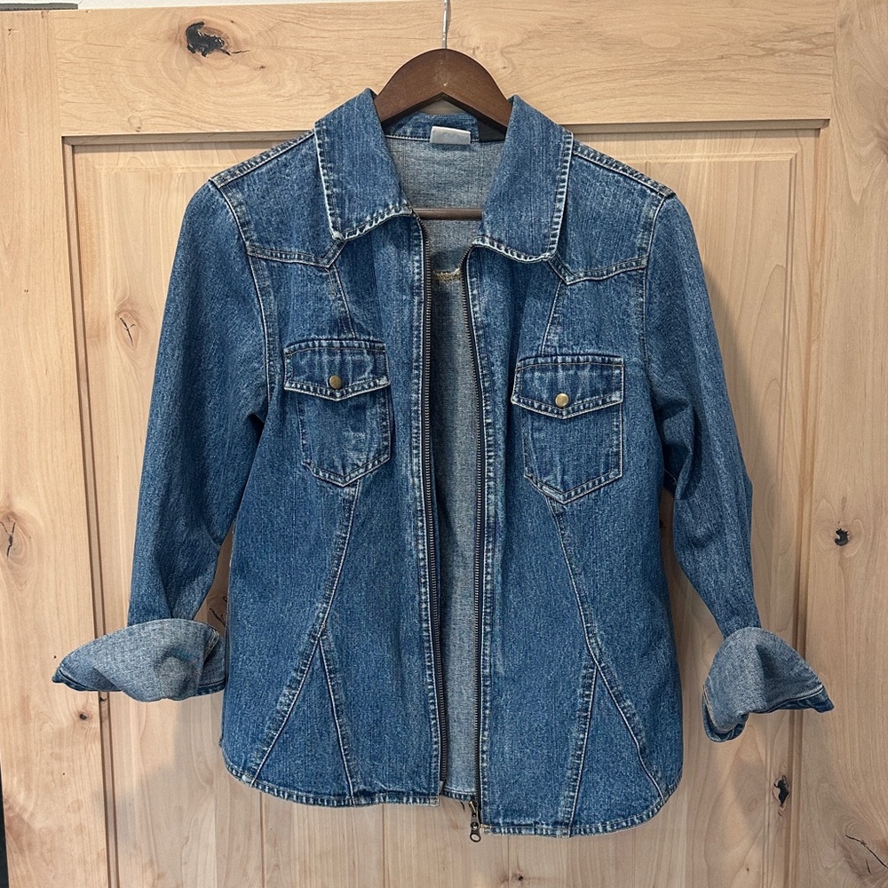 Arizona Jean Company Blue Denim Jacket